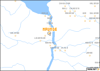 map of Mpunde