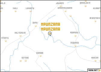 map of Mpunzana