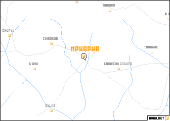 map of Mpwapwa