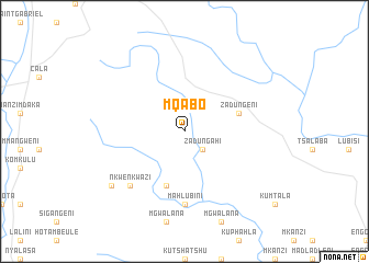 map of Mqabo