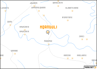 map of Mqanduli