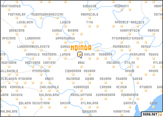 map of Mqinda