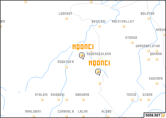 map of Mqonci