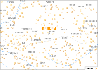 map of Mračaj