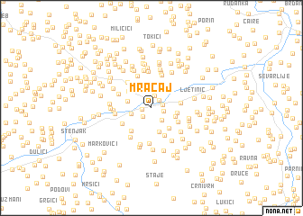 map of Mračaj