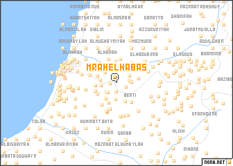 map of Mrâh el Habâs