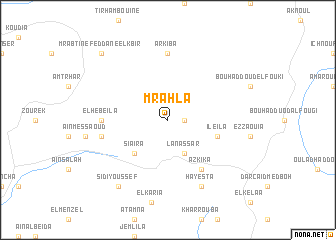 map of Mrahla