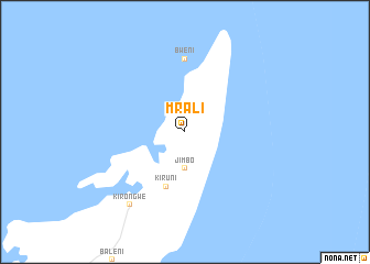 map of Mrali