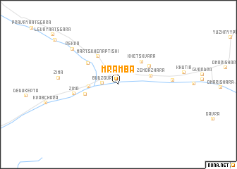 map of Mramba