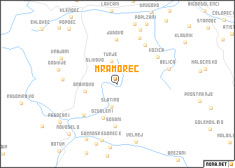 map of Mramorec