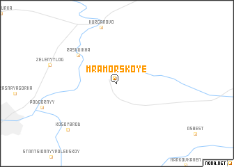 map of Mramorskoye