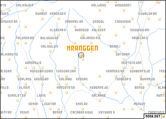 map of Mranggen