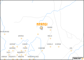 map of Mrangi