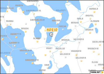 map of Mreir