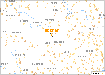 map of Mrkodo