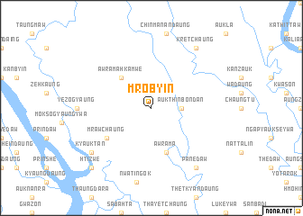 map of Mrobyin