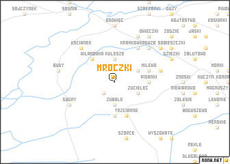 map of Mroczki