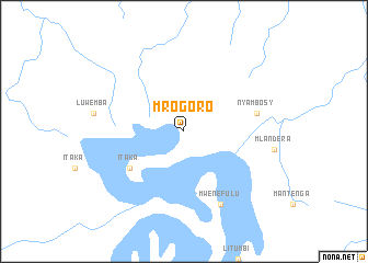 map of Mrogoro