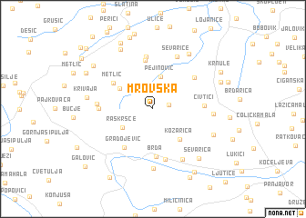 map of Mrovska