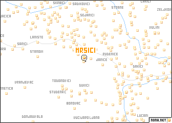 map of Mršići