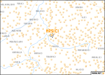 map of Mršići