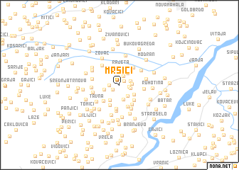 map of Mršići