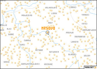 map of Mrsovo