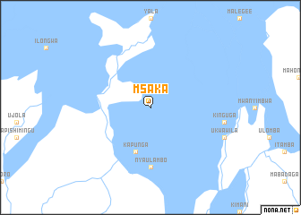 map of Msaka