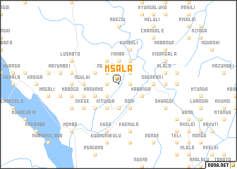 map of Msala