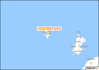 map of Msambafumu