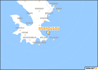 map of MʼSamoudou