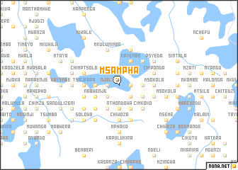 map of Msampha