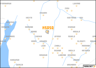 map of Msasa