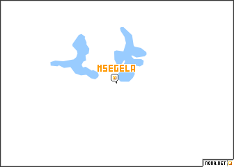 map of Msegela