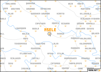 map of Msele