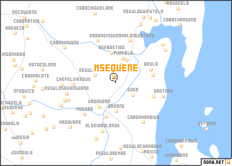 map of M. Sequene