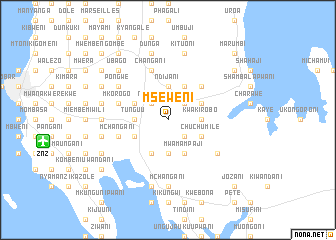 map of Mseweni