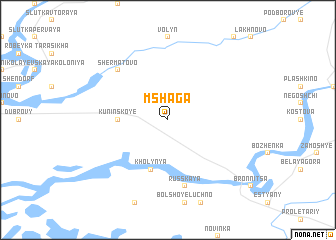 map of Mshaga