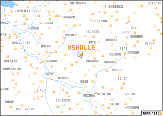 map of Mshalle