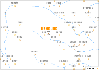 map of Mshawng