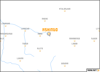 map of Mshindo