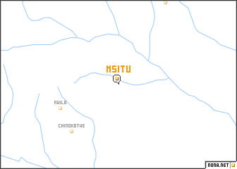 map of Msitu