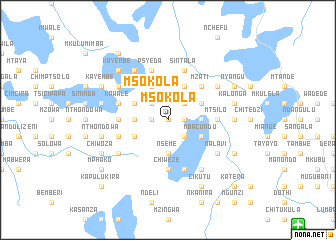 map of Msokola