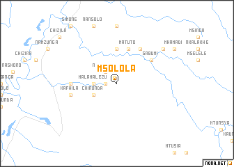 map of Msolola