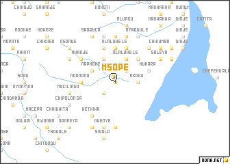 map of Msope