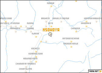 map of Msowoya