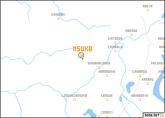 map of Msuka