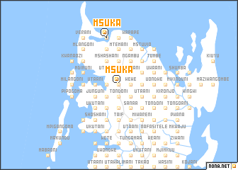 map of Msuka