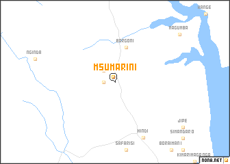 map of Msumarini