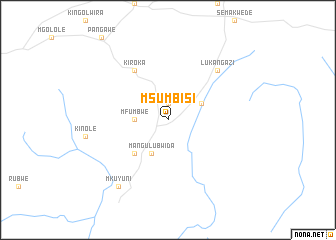 map of Msumbisi